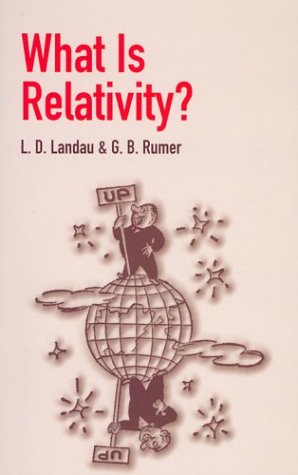 What Is Relativity L D Landau G B Rumer