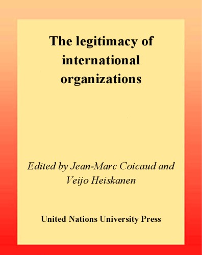 Legitimacy Of International Organizations United Nations