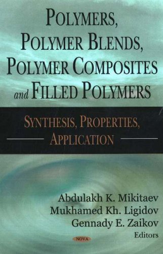 Polymers Polymer Blends Polymer Composites And Filled Polymers Synthesis Properties And Applications 1st Edition Abdulakh K Mikitaev
