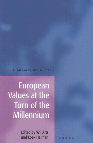 European Values At The Turn Of The Millennium Wilhelmus Antonius Arts