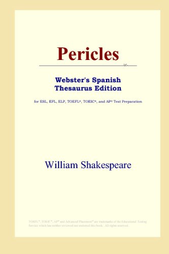 Pericles William Shakespeare