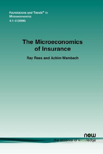 The Microeconomics Of Insurance Ray Rees Achim Wambach