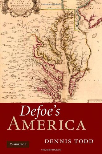 Defoes America 1st Edition Dennis Todd