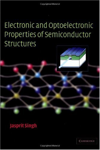 Electronic And Optoelectronic Properties Of Semiconductor Structures Jasprit Singh