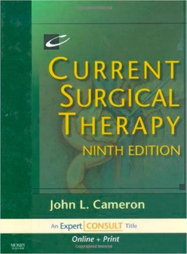 Current Surgical Therapy Expert Consult Online And Print 9th Edition John L Cameron