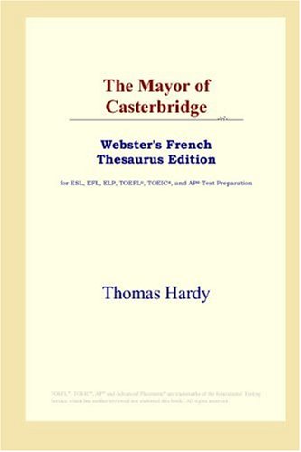 The Mayor Of Casterbridge Thomas Hardy
