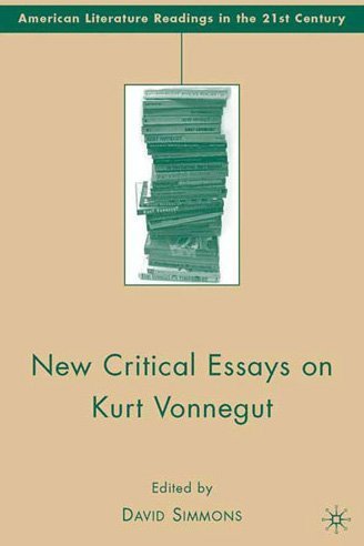 New Critical Essays On Kurt Vonnegut David Simmons