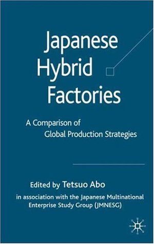 Japanese Hybrid Factories A Worldwide Comparison Of Global Production Strategies Tetsuo Abo