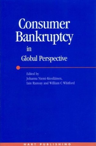 Consumer Bankruptcy In Global Perspective William C Whitford