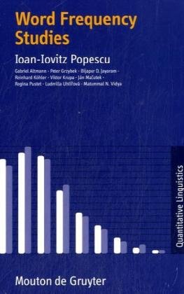 Word Frequency Studies 1st Edition Ioaniovitz Popescu