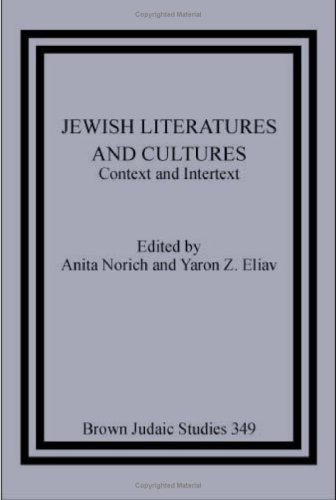 Jewish Literatures And Cultures Context And Intercontext Anita Norich