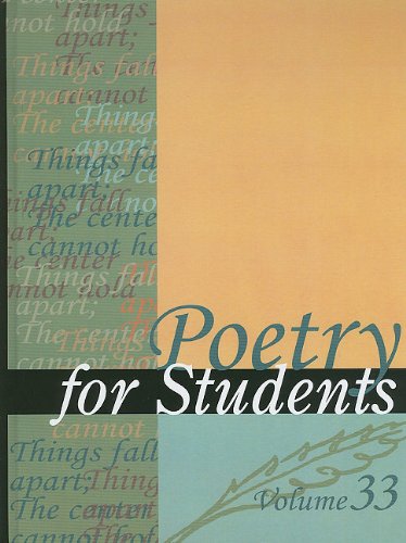 Poetry For Students Vol33 Sara Constantakis
