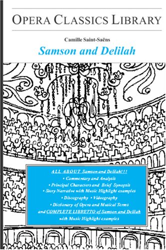 Saintsaens Samson And Delilah Burton D Fisher