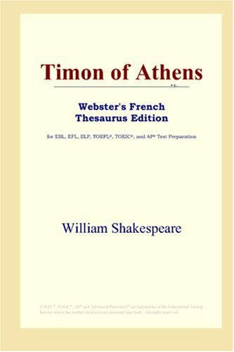 Timon Of Athens William Shakespeare