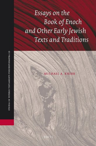 Essays On The Book Of Enoch And Other Early Jewish Texts And Traditions Michael A Knibb