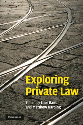 Exploring Private Law Elise Bant Matthew Harding