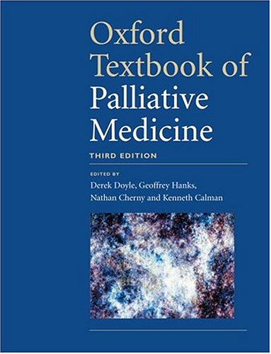Oxford Textbook Of Palliative Medicine 3rd Edition Derek Doyle