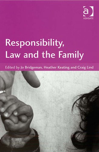Responsibility Law And The Family And Craig Lind Jo Bridgeman