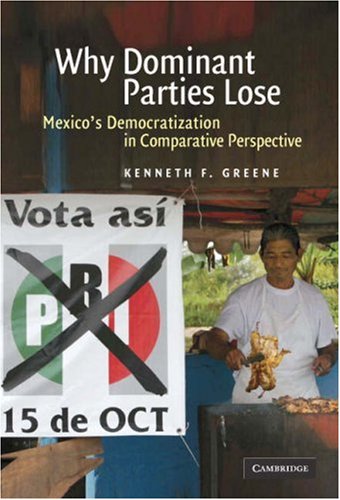 Why Dominant Parties Lose Mexicos Democratization In Comparative Perspective 1st Edition Kenneth F Greene