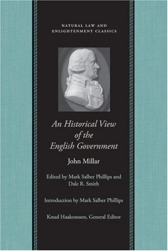 Historical View Of English Government An John Millar