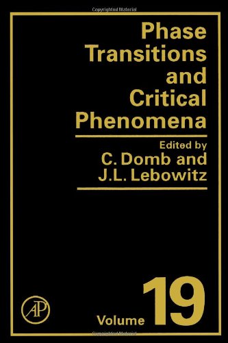 Phase Transitions And Critical Phenomena Vol 19 1st C Domb