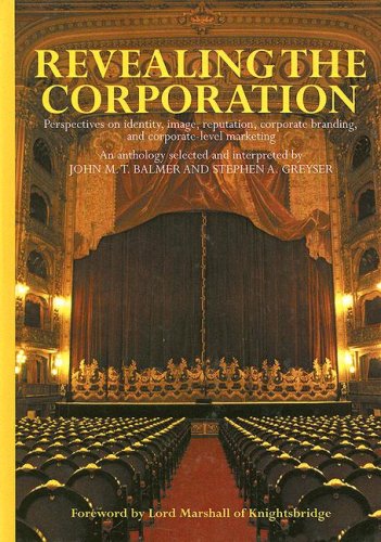 Revealing The Corporation Perspectives On Identity Image Reputation Corporate Branding And Corporate Level Marketing 1st Edition John Mt Balmer