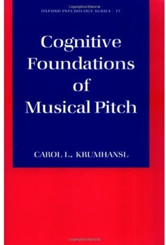 Cognitive Foundations Of Musical Pitch Carol L Krumhansl