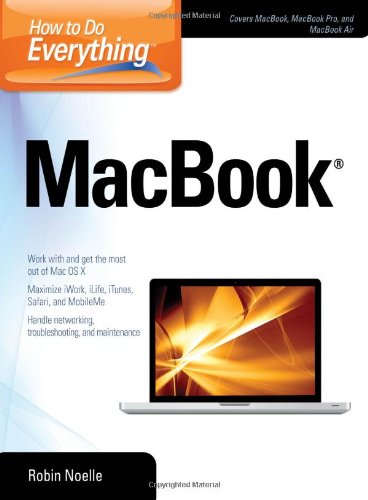 How To Do Everything Macbook 1st Edition Robin Noelle