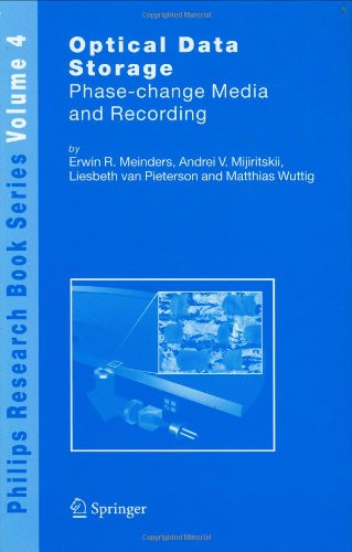 Optical Data Storage Phasechange Media And Recording 1st Edition Erwin R Meinders