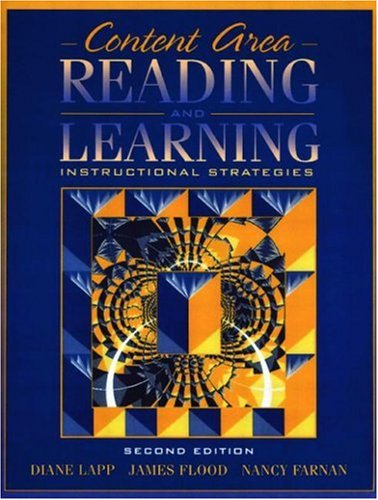 Content Area Reading And Learning Instructional Strategies 2nd Edition Diane Lapp