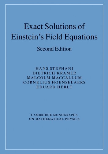 Exact Solutions Of Einsteins Field Equations 2nd Edition Hans Stephani