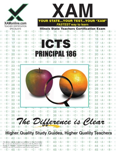 Icts Principal 186 Teacher Certification 2nd Edition Xam Icts Sharon Wynne