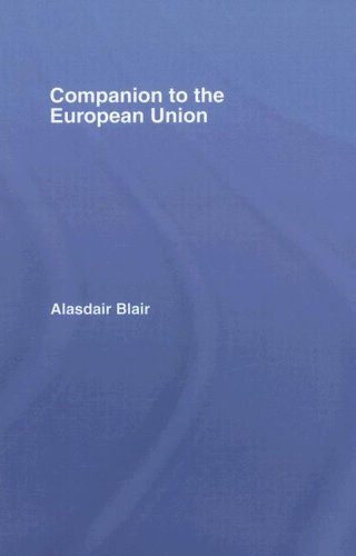 Companion To The European Union 1st Edition Alasdair Blair