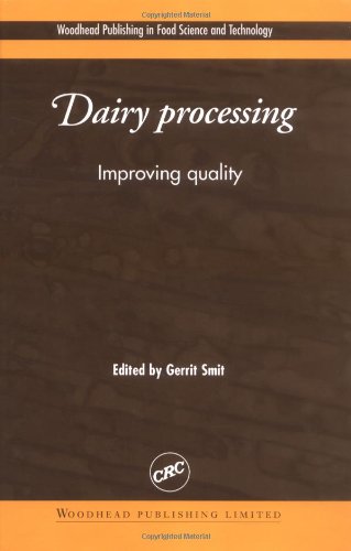 Dairy Processing Improving Quality 1st Edition Gerrit Smit