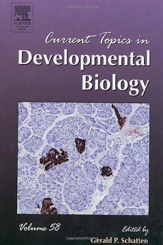 Current Topics In Developmental Biology Vol 58 1st Gerald P Schatten