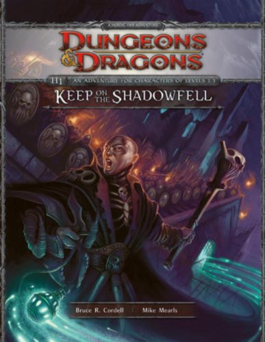 H1 Keep On The Shadowfell Dungeons Dragons 4th Edition Bruce R Cordell