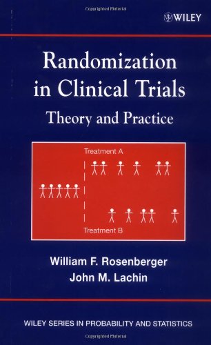 Randomization In Clinical Trials Theory And Practice Wiley Series In Probability And Statistics 1st Edition William F Rosenberger