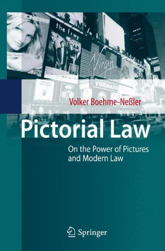 Pictorial Law Modern Law And The Power Of Pictures 1st Edition Volker Boehmeneler Auth