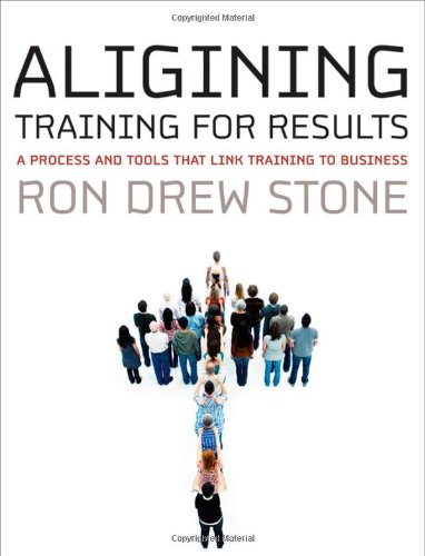 Aligning Training For Results A Process And Tools That Link Training To Business Ron Drew Stone