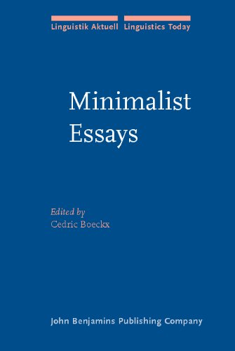 Minimalist Essays Cedric Boeckx
