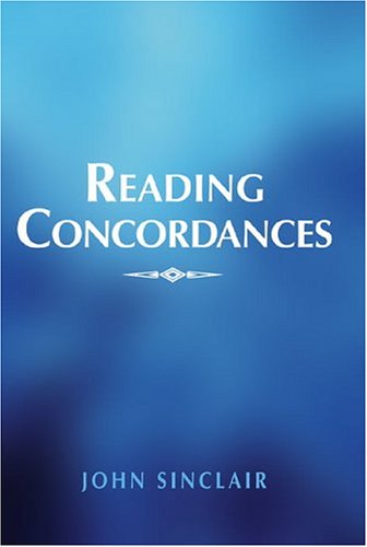 Reading Concordances 1st John Sinclair