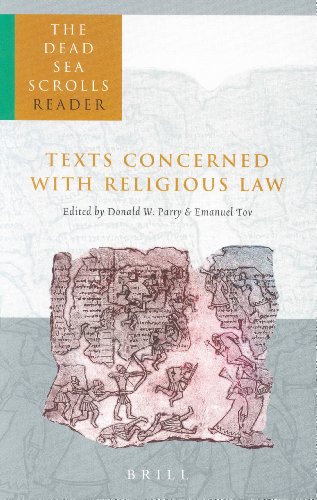 The Dead Sea Scrolls Reader Vol 1 Texts Concerned With Religious Law Donald W Parry