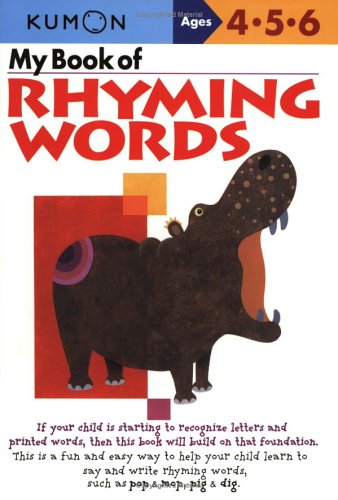 My Book Of Rhyming Words Kumon Workbooks Original Shinobu Akaishi