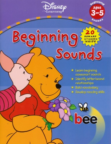 Beginning Sounds Pooh Early Skills Workbooks Disney Learning