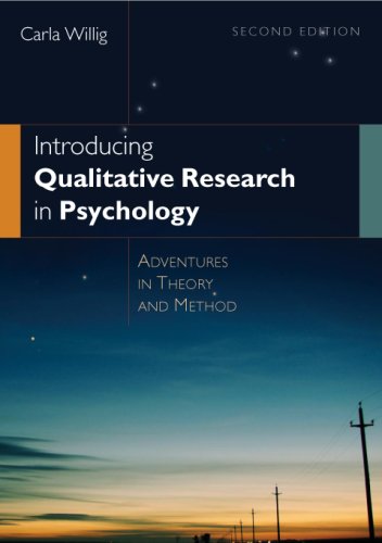 Introducing Qualitative Research In Psychology 2nd Carla Willig