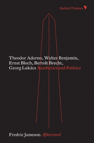 Aesthetics And Politics Radical Thinkers Classics Theodor Adorno