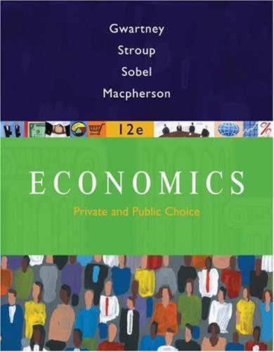 Economics Private And Public Choice 11th Edition 12th Edition James D Gwartney