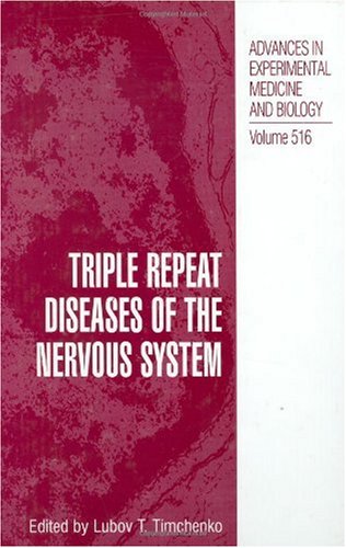Triple Repeat Diseases Of The Nervous Systems 1st Edition Pawel Parniewski