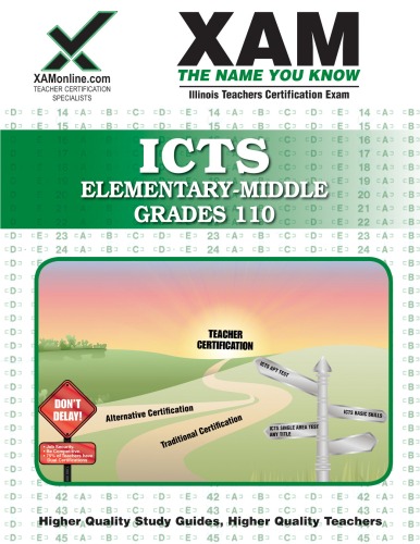 Icts Elementarymiddle Grades 110 2nd Edition Teacher Certification Exam Sharon Wynne