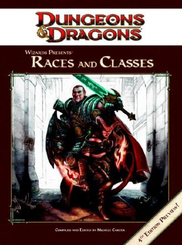 Behind The Screen Races And Classes Dungeons Dragons 4th Edition Michele Carter
